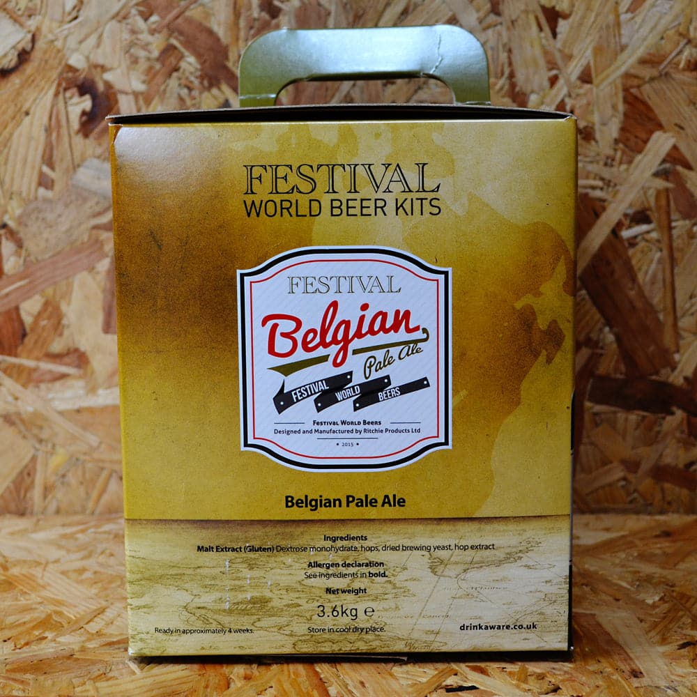 Festival Ales World Series - Belgian Pale Ale - 40 Pint Beer Kit