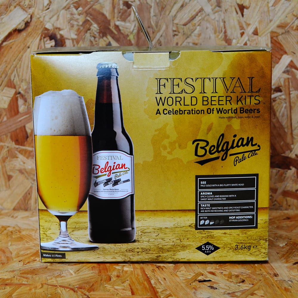 Festival Ales World Series - Belgian Pale Ale - 40 Pint Beer Kit