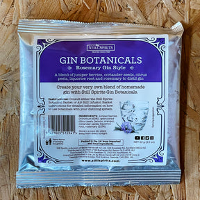 Still Spirits Gin Botanicals and Herbs - Rosemary Gin Style