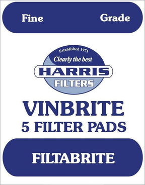Harris Filters Filtabrite Filter Pads - Fine GradeHarris Filters Filtabrite Filter Pads - Fine Grade