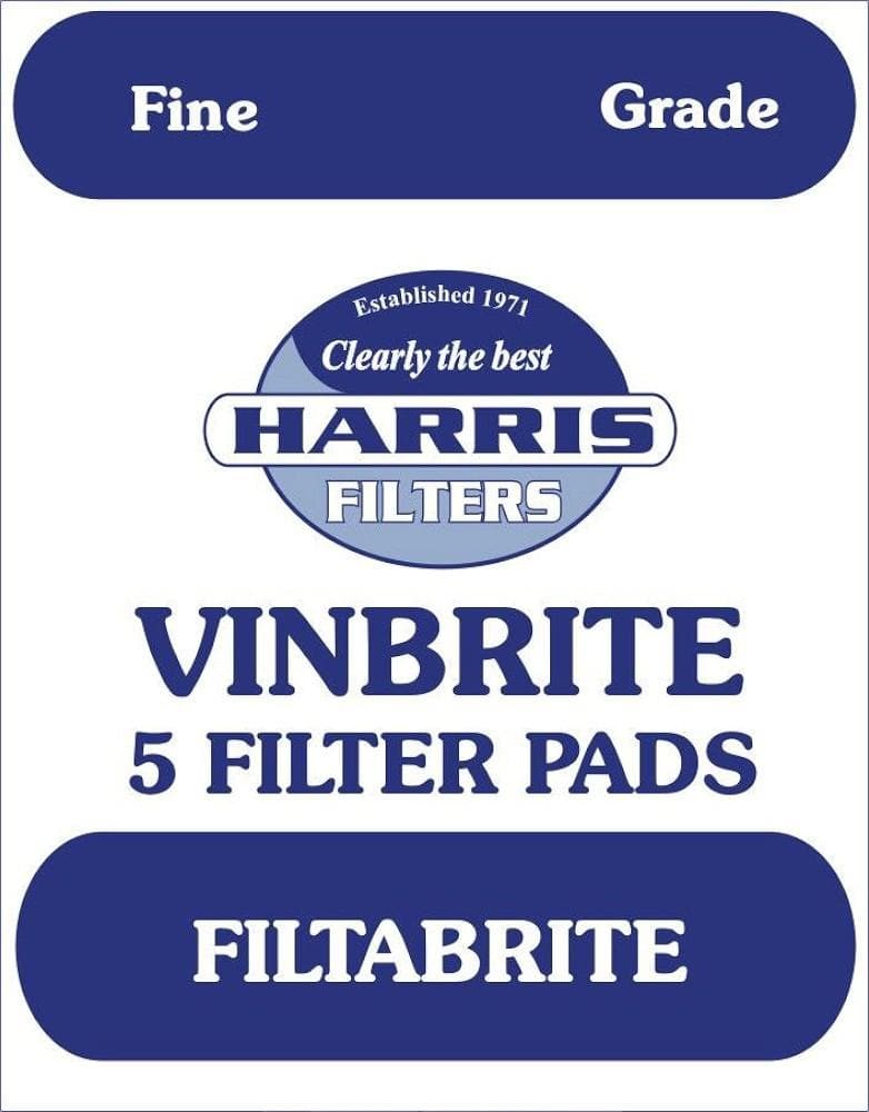 Harris Filters Filtabrite Filter Pads - Fine GradeHarris Filters Filtabrite Filter Pads - Fine Grade