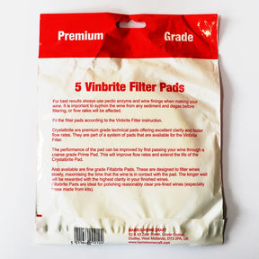 Harris Filters Vinbrite Filter Pads - Crystalbrite Premium Grade