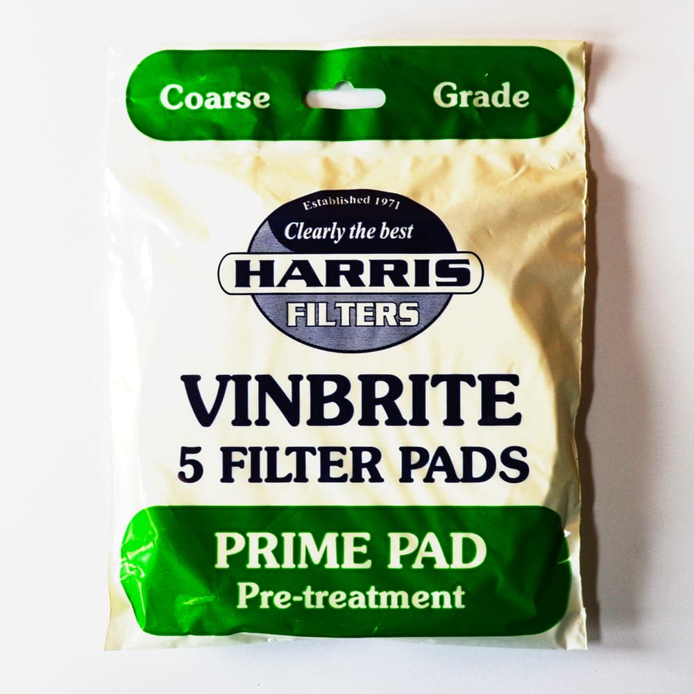 Harris Filters Prime Pad Pre-treatment Filter Pads - Coarse Grade