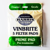 Harris Filters Prime Pad Pre-treatment Filter Pads - Coarse Grade