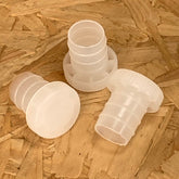 Clear Plastic Reusable Wine Bottle Corks - 30 Pack