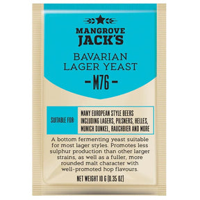 Bavarian Lager Yeast - Mangrove Jacks - M76 -10g