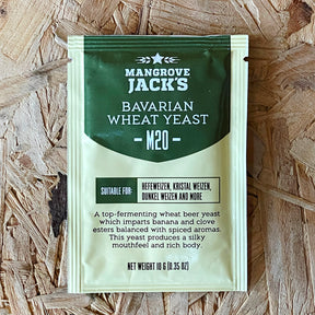 Bavarian Wheat Beer Yeast - Mangrove Jacks - M20 -10g