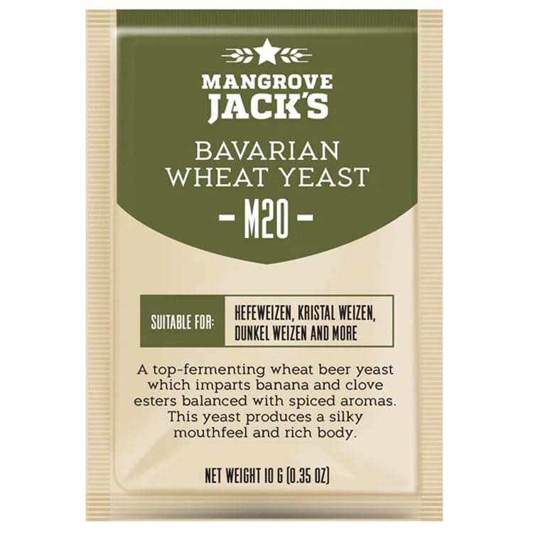 Bavarian Wheat Beer Yeast - Mangrove Jacks - M20 -10g