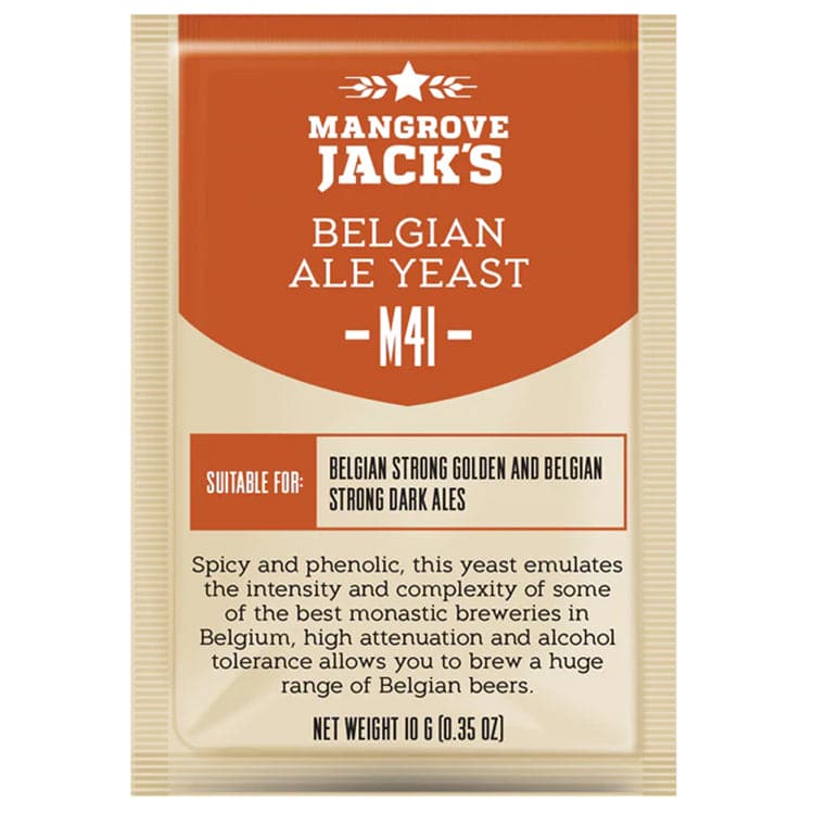 Belgian Ale Yeast - Mangrove Jacks - M41 - 10g