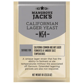 Californian Lager Yeast - Mangrove Jacks - M54 -10g