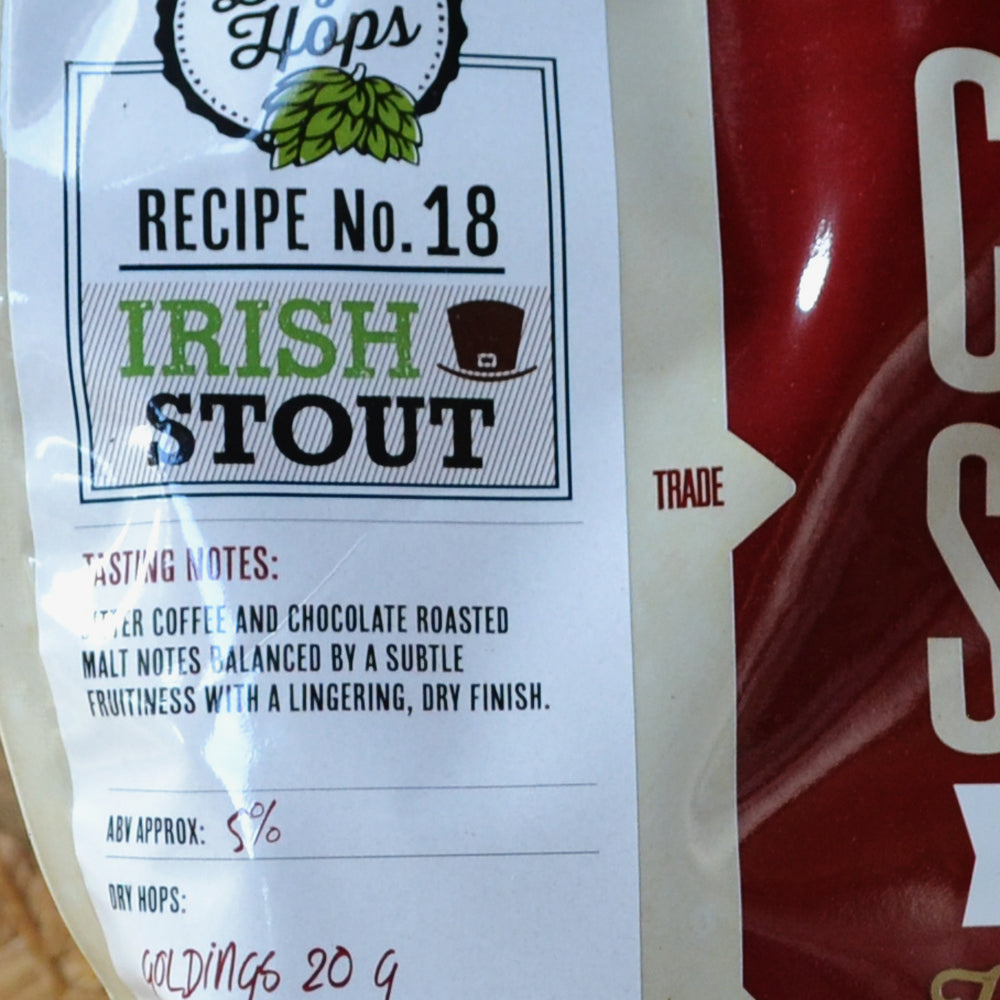 Mangrove Jacks Irish Stout - 40 Pint Beer Kit
