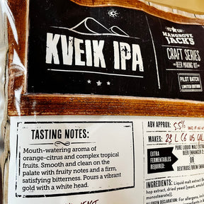 Mangrove Jacks Kveik IPA - 40 Pint Craft Beer Kit