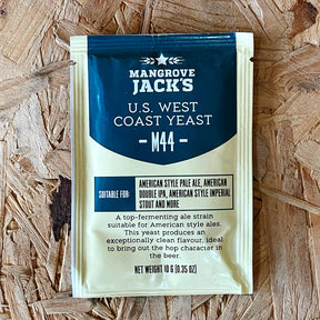 US West Coast Beer Yeast - Mangrove Jacks - M44 -10g