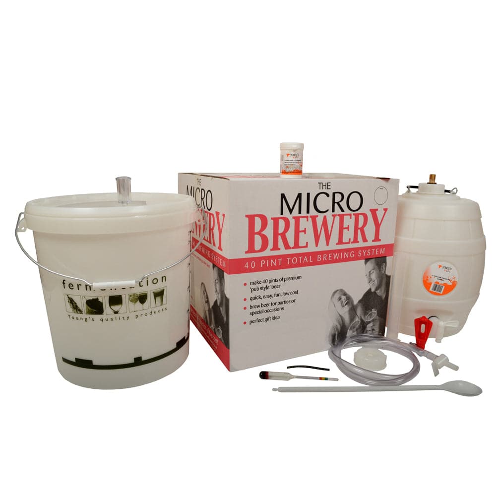 Micro Brewery Starter Equipment Package for Beer, Lager or Cider - No Ingredients