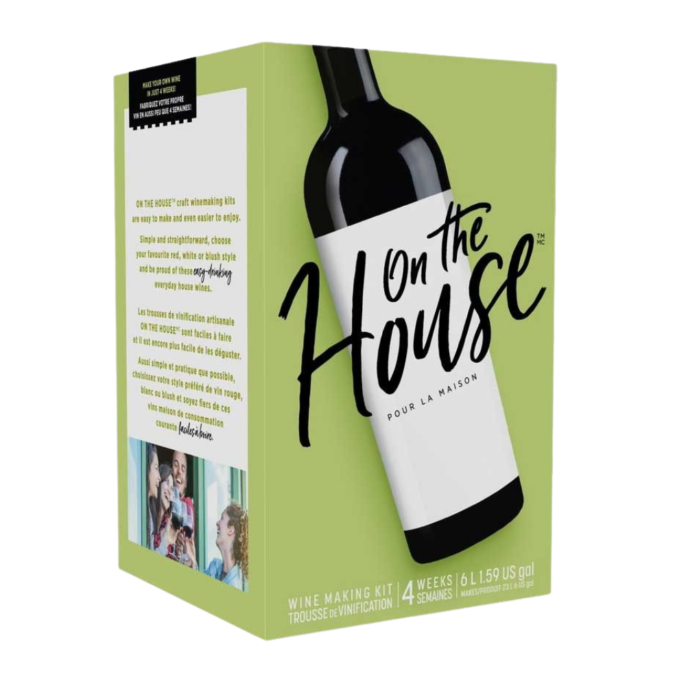 On The House - Shiraz - 30 Bottle Red Wine Kit
