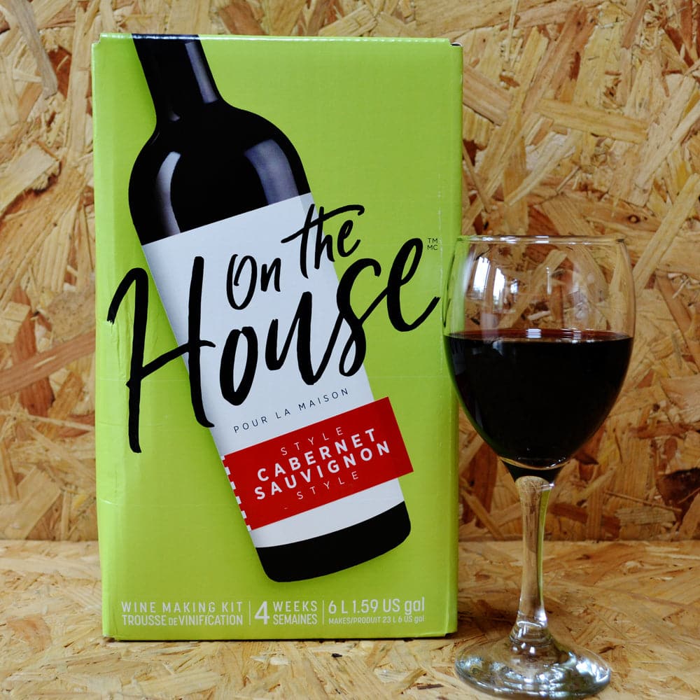 On The House - Cabernet Sauvignon - 30 Bottle Red Wine Kit