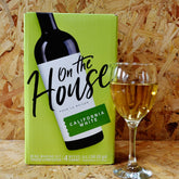 On The House - California White - 30 Bottle White Wine Kit