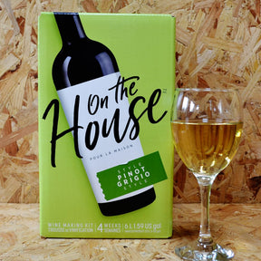 On the House - Pinot Grigio - 30 Bottle White Wine Kit