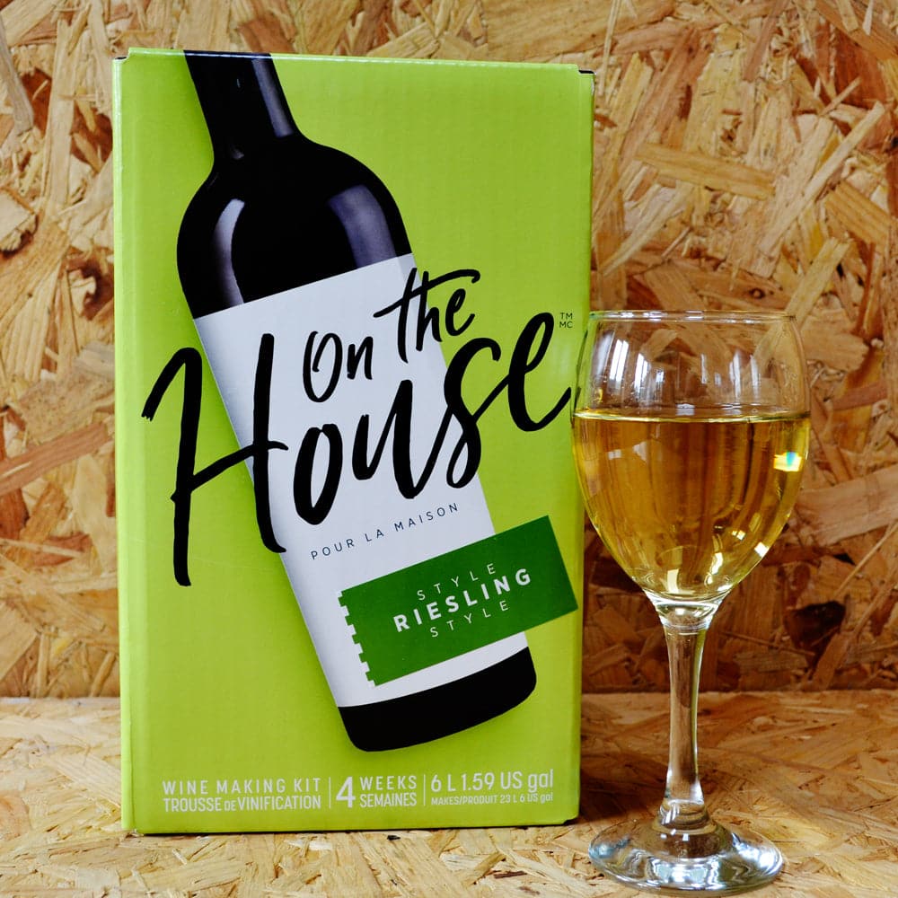 On The House - Riesling - 30 Bottle White Wine Kit
