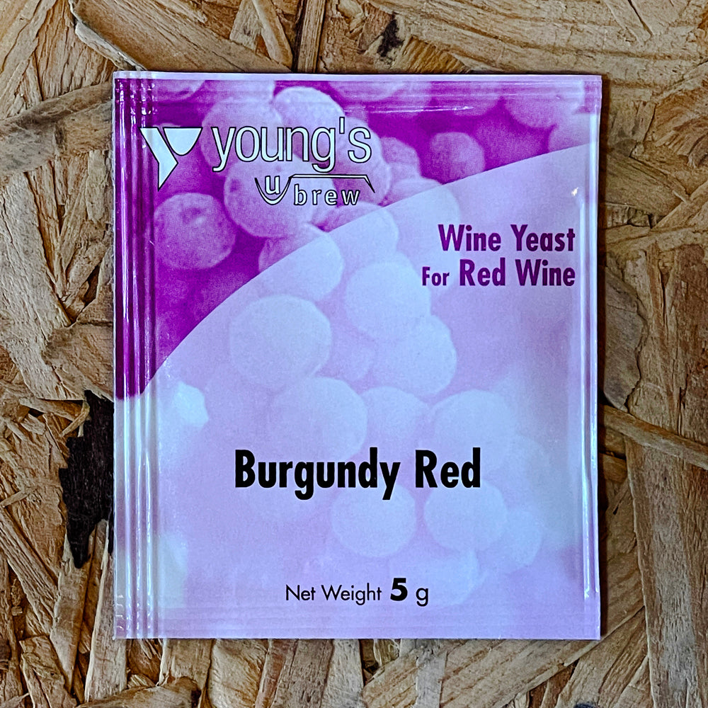 Burgundy Red Wine Yeast Sachet - 5g - Youngs