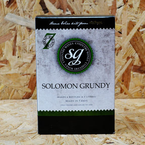 Solomon Grundy - Black Cherry Wine - 7 Day Fruit Wine Kit - 6 Bottle