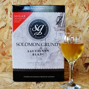 Solomon Grundy Platinum - Sauvignon Blanc - 7 Day - 30 Bottle White Wine Kit - SG Wines