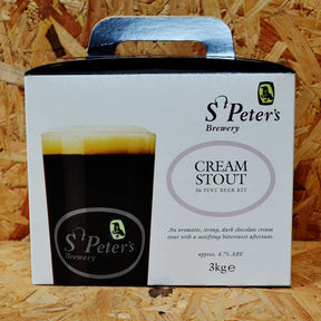 St Peters - Cream Stout - 36 Pint Beer Kit