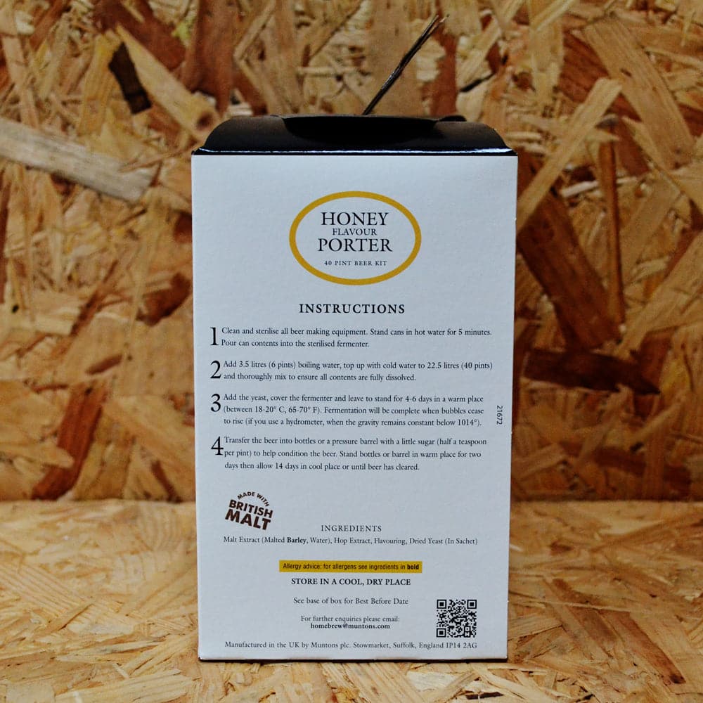 St Peters - Honey Porter Kit - 40 Pint Beer Kit