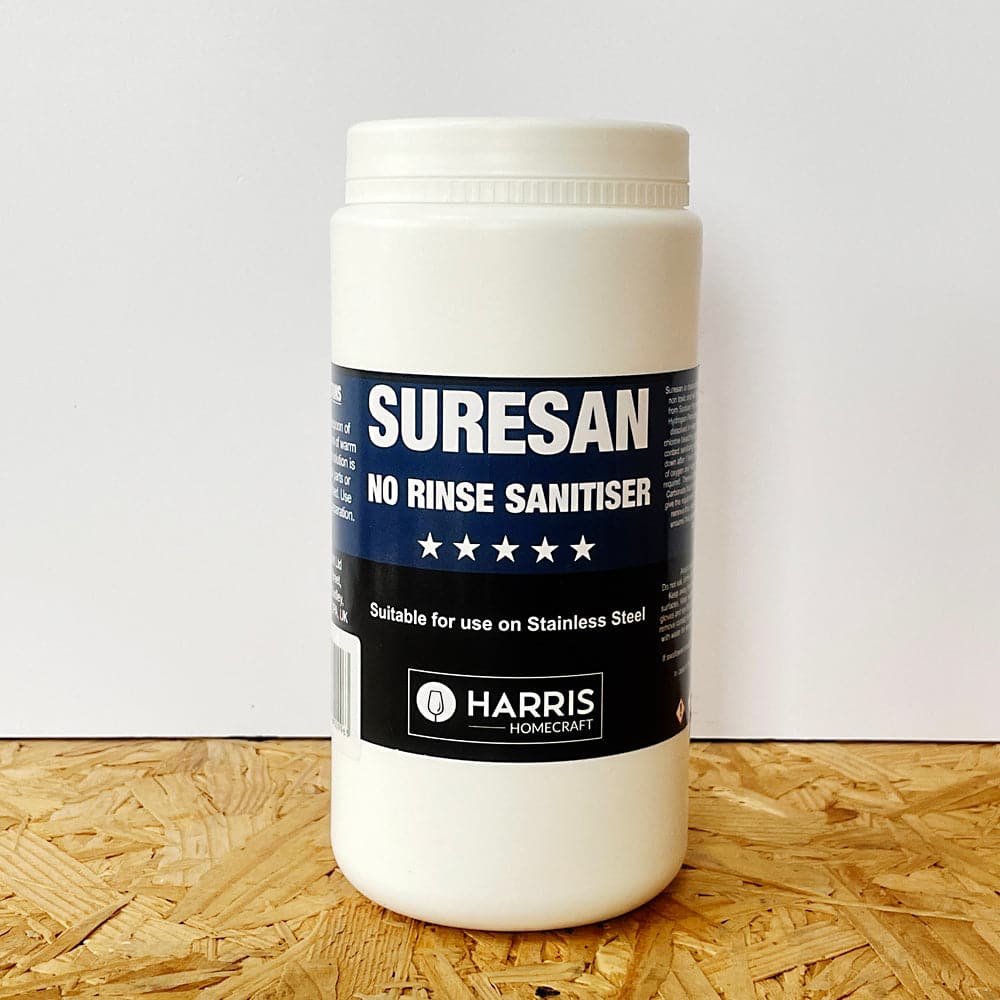 Suresan - No Rinse Sanitiser & Steriliser - 1kg - Harris