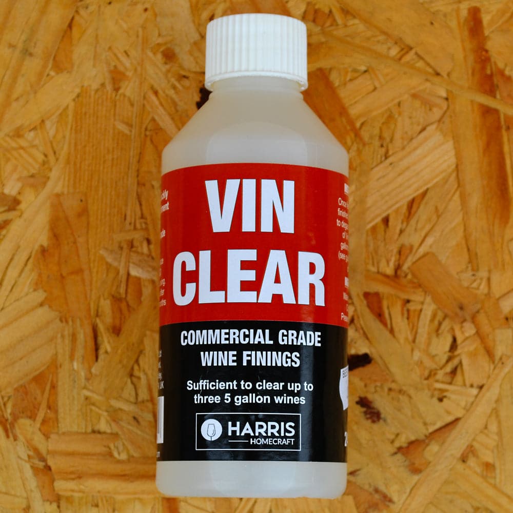 VinClear Wine Finings - Isinglass Liquid 240ml - Treats up to 72L - Bottle