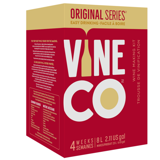 Vine Co Original Series - Sangiovese - 30 Bottle Red Wine Kit