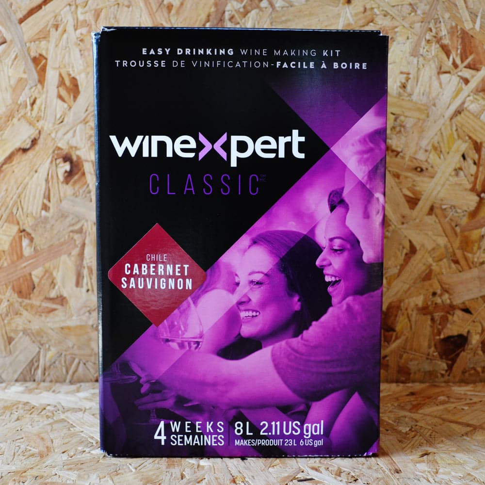 WineXpert Classic - Cabernet Sauvignon Chile - 30 Bottle Red Wine Kit