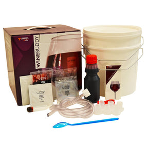 WineBuddy - Red Wine Making Equipment Starter Pack with Cabernet Sauvignon Wine Kit