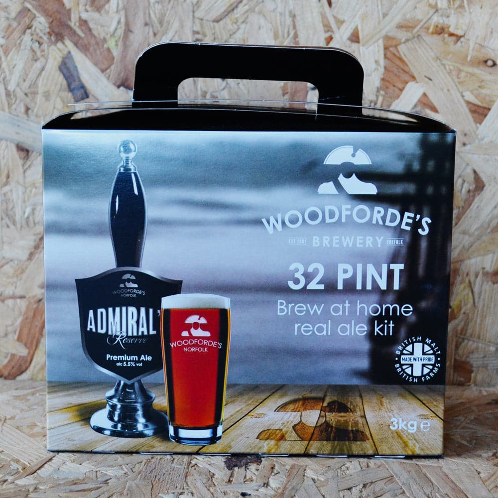 Woodfordes - Admiral's Reserve - 32 Pint Beer Kit