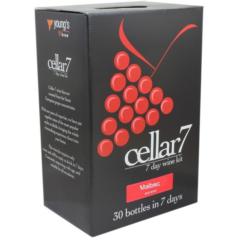 Cellar 7 - Malbec - 30 Bottle Red Wine Kit