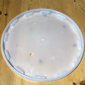 Lid for Bevie Handcraft 25 Litre Fermentation Bucket - Drilled for Airlock