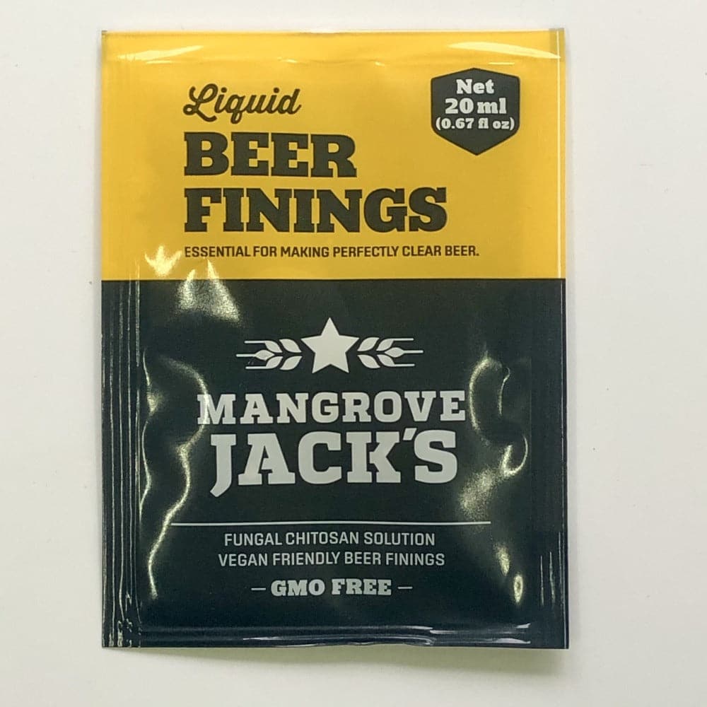 Beer Finings - Mangrove Jacks - Sachet to Treat 23L - Vegan Friendly