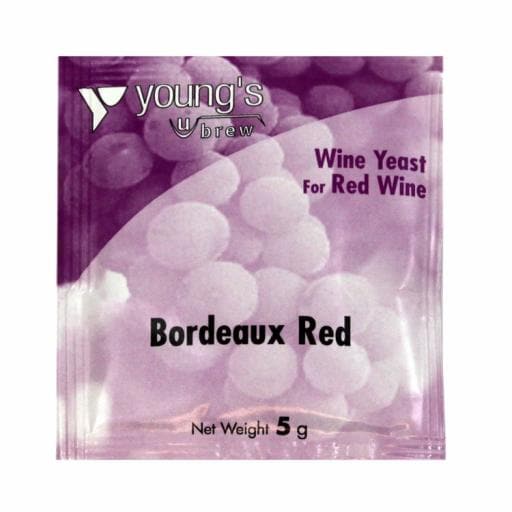 Bordeaux Red Wine Yeast - 5g - Youngs