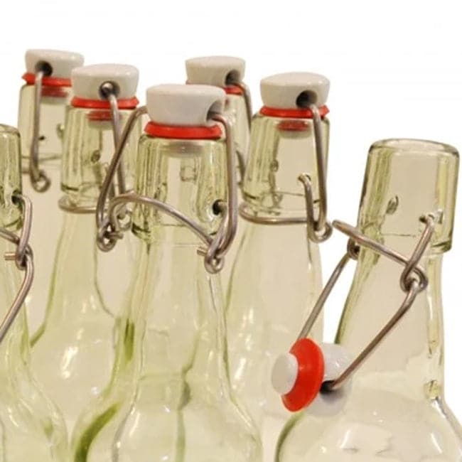 Replacement Swing Tops for Swing Top Bottles (grolsch type) Bottles - 6 Pack