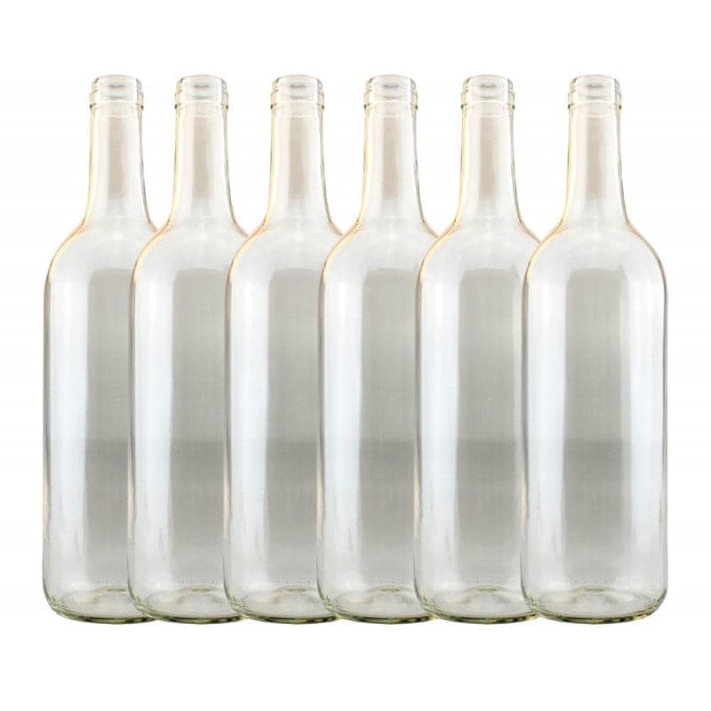 Wine Bottles Clear 750ml (15) - Glass